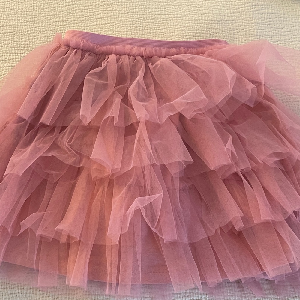 Next X Gap Collab Pink Tulle Skirt with shorts
